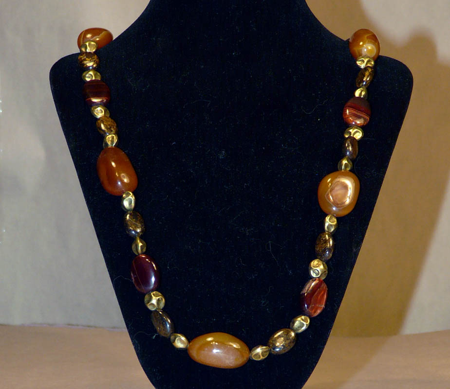 Amber Chunk necklace